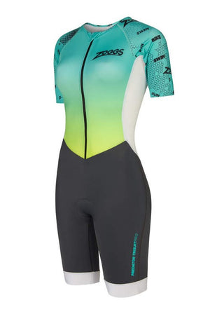 Body triathlon donna Zoggs Predator Pro con manica