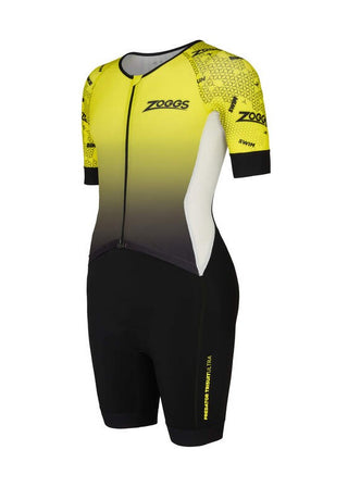 Body triathlon uomo Zoggs Predator Ultra con manica
