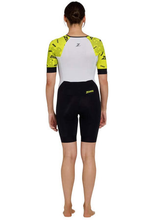 Body triathlon donna Zoggs Predator Ultra con manica