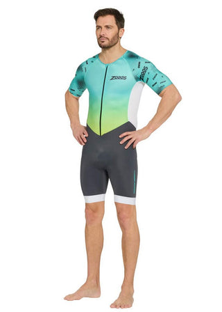 Body triathlon uomo Zoggs Predator Pro con manica