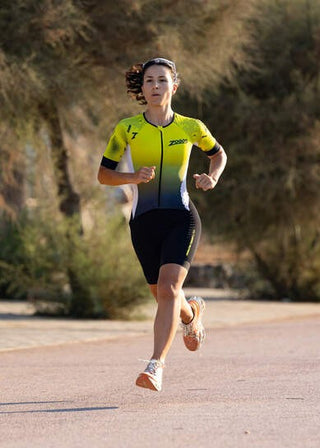 Body triathlon donna Zoggs Predator Ultra con manica