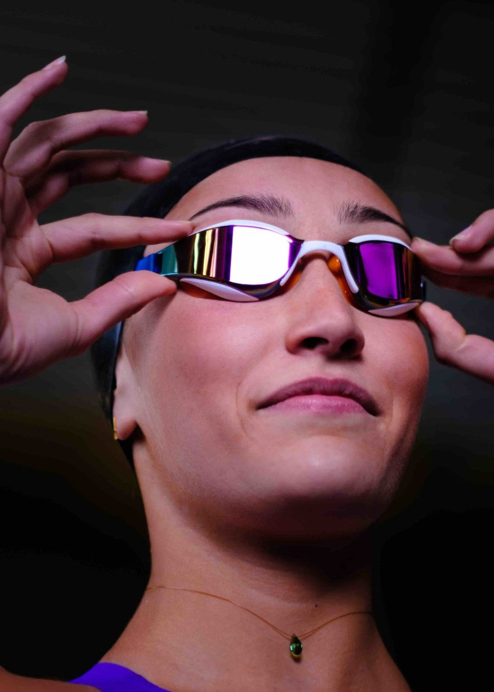 Occhialini Da Nuoto Speedo Hyper Flyer Mirror - Unisex Bambini, Anti-Appannamento, UV Protection - Foto 3