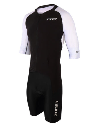 Body triathlon Zone3 Lava con manica per uomo