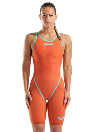 Arena Carbon Glide donna Sunset-Coral aperto