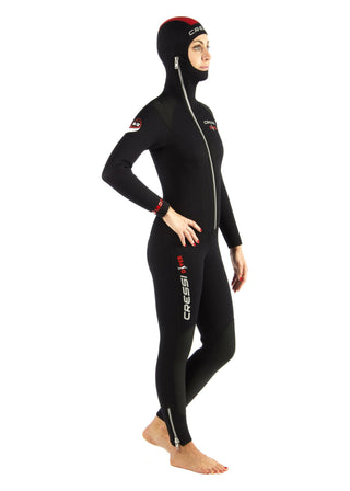 Muta monopezzo Cressi Diver donna 5 mm.