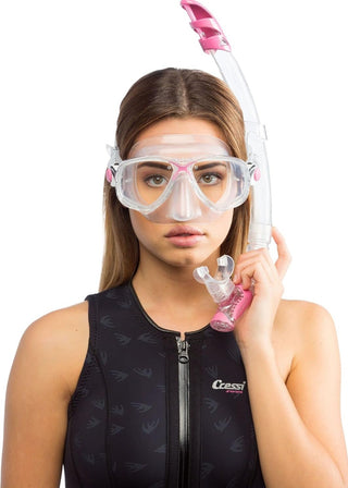 Kit snorkeling Cressi Marea VIP + Boccaglio Gamma