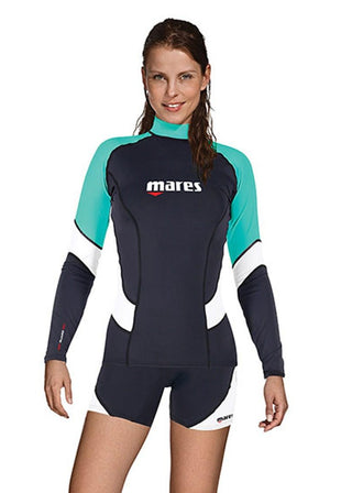 Maglia rashguard donna Mares Trilastic maniche lunghe