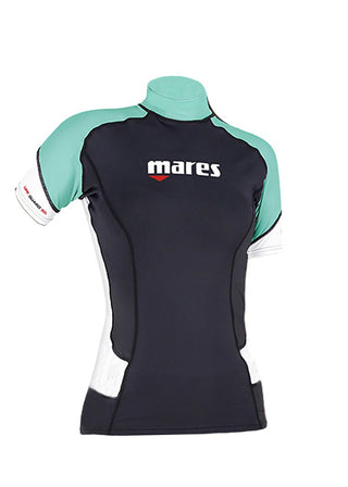 Maglia rashguard donna Mares Trilastic maniche corte