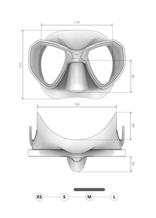 Maschera Salvimar Morpheus antifog