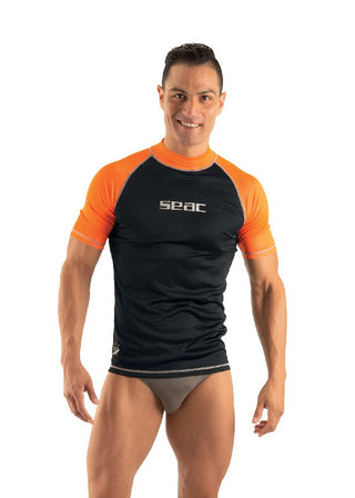 Rash Guard Seac manica corta uomo