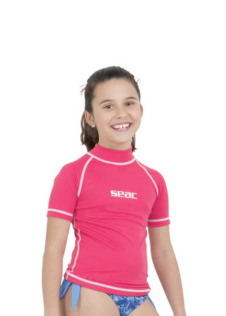 Rash Guard Seac maniche corte bambina